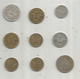 Delcampe - Monnaie , MAROC ,  Empire Chérifien,  1,2,5,10 Francs , 2 Scans , LOT DE 9 MONNAIES - Vrac - Monnaies