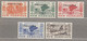 NEW HERBIDE Postage Due VLH (*) Mi 26-30 Look Scan #Ships118 - Neufs