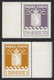 Groenland Colis Postaux N°10 & 11** 70 Ore Violet Et 1 Kronen Ocre BDFeuille Les 2 Tres Frais & TTB - Parcel Post