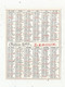 Calendrier Petit Format 1980 , Imagerie Chicorée LEROUX, 2 Scans - Small : 1971-80