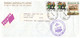 (LL 27) Australia - Priority Paid Covers (2 ) With Living Together Stamps / Butterfly (and Others) 1988 - Other & Unclassified