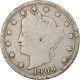 Monnaie, États-Unis, Liberty Nickel, 5 Cents, 1906, U.S. Mint, Philadelphie - 1883-1913: Liberty