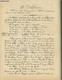 Cours De Géographie Militaire Du Capitaine De Conchard - Ecole Militaire D'Infanterie - Année 1883 - 1884 - Manuscrit - - Manuscripts