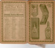 1 Carnet  Booklet  PARFUM Bertilli  Calendrier Almanacco 1918  Al Profumo Rosa  Bertelli - Zonder Classificatie