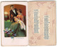 Delcampe - 1 Booklet Carnet Calendrier 1912  PARFUM  The Light La Lumière Pietro Cervetta BIELLA  Art Nouveau - Zonder Classificatie