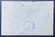 Bresil Brazil Lettre Correio Aero Linhas C.G.A Poste Aerienne N°7 X2, 8, 9 & 177 Aero Postal Natal Pour Paris Sup ! - Poste Aérienne (Compagnies Privées)