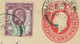 GB 1902/12 Edward VII 1 1/2d Normal Paper, Chalky Coated Paper, Somerset Print Each as Additional Franking On 3 PS Env - Covers & Documents