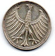 Allemagne -  5 Mark 1965 F - TTB - 5 Mark