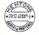 1943, 4.3 - ITALIE MENTONE / MENTON -  ZONES D'OCCUPATION ITALIENNES - CP 30c A GENOVA - RARE - Autres & Non Classés