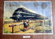 Zeuke Modellbahn Dampflok Mit 7 Waggons Spur 0 Im Originalkarton Um1950 (113345) - Andere & Zonder Classificatie