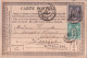 1876 - CARTE PRECURSEUR SAGE N/U De PARIS => ZÜRICH (SUISSE) !! - Precursor Cards