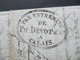 GB 15.4.1826 Forwarded Letter Aus London Via Calais Forwarder Par Entremisse Ph. Devot &Cie A Calais Faltbrief M. Inhalt - ...-1840 Vorläufer