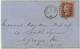 GB 1866 QV 1d Rose-red Pl.82 With Rare Variety: Thick (double?) Letter "B" (BI) - Briefe U. Dokumente