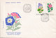 A2784- Convolvulus Tricolor, Flori Exotice Din Gradina Botanica Bucuresti, Rep. Socialista Romania, 1980 3 Covers FDC - FDC