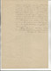 LETTRE DU MAIRE DE SOURCIEUX -RHONE -AU SENATEUR PREFET POUR DEMANDER UN AJUSTEMENT DE TRANSFERT DE BUDGET -ANNEE 1866 - Décrets & Lois