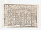 Calendrier  1881  Illustré Non Publicitaire  (PPP28212) - Petit Format : ...-1900