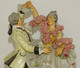 COUPLE DANSEURS PORCELAINE DRESDEN GERMANY SUJET ANCIEN COLLECTION VITRINE - Tintenfässer