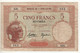 NEW CALEDONIA   5 Francs  P36b  ( ND.  1926 ) - Sonstige – Ozeanien