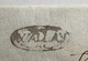“WALLAY” RRR ! 1841 (Vallaj) Pre-Stamp Cover (Österreich Ungarn Vorphilatelie Brief Hungary Lettre Préphilatelique - ...-1867 Prephilately