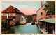 Mutzig (Bas-Rhin) Le Canal, Lavoir - Photochromie Daniel Delboy - Carte D.D. Colorisée - Mutzig