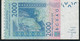 W.A.S. BENIN P216Bn 2000 FRANCS (20)14   VF NO P.h. - West African States