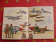 Delcampe - Album D'images Collées Lito-Paris. Les Avions. Complet. 1976 - Disney