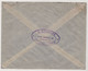 B.A.CARACO , CONSTANTINOPLE TO FRANCE,LYON   COVER - Brieven En Documenten