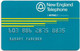 USA - Nynex - New England Telephone, User's Card, Credit Magnetic Remote, 1989, Used - Schede Magnetiche
