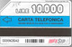CARTE -ITALIE-Serie Pubblishe Figurate-Catalogue Golden-10000L/30/06/93-Servicio Opinion-Tec -Utilisé-TBE-RARE - Openbaar Voorlopers