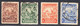 Barbados 1925-35 Cancelled, Sc# ,SG 229,230,231d,233 - Barbades (...-1966)