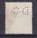 Ireland Perfin Perforé Lochung 'DC' ERROR Variety Missing Pinhole I 'C' (2 Scans) - Imperforates, Proofs & Errors