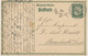 BAYERN ORTSSTEMPEL ALTDORF B. NUERNBERG K2 1915 5 Pf Wappen GA - Enteros Postales