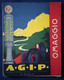 02859   "LE STRADE AUTOMOBILISTICHE D'ITALIA - AGIP - ROMA" CARTA STRADALE ORIG. - Cartes Routières