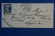 S10 FRANCE BELLE LETTRE 1853   POUR AYONNE + N 10 + AFFRANCHISSEMENT INTERESSANT - 1852 Luigi-Napoleone