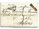 CH018  / SCHWEIZ - Morges 1825 Nach Salins, Frankreich. Mit Komplettem Text-Inhalt. - ...-1845 Prefilatelia