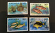 (stamp 13-5-2021)  Antigua Fish (4 Stamps) Mint - Altri & Non Classificati