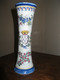 ANCIEN VASE DIABOLO EN FAIENCE DE MALICORNE DE GUSTAVE LEROY-DUBOIS LA BAULE - Malicorne (FRA)