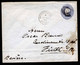 A7056) Osmanisches Reich / Türkei / UK - Ganzsache 40 Paras V. Britischen Postamt Türkei Von SMYRNA 19.04.1895 N. Fürth - Levante Britannico