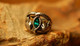 II SIGNORE DEGLI ANELLI ANELLO ARAGORN THE LORD OF THE RING ARGENTATO COSPLAY - Ring