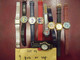 Lot No 14 De 9 Montres Quartz Publicitaires Ou DDP. Sans Garantie. - Montres Publicitaires