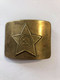 SOVIET BELT BUCKLE , Red Army Enlisted USSR Belt Buckle Original Former Soviet Union ORIGINAL - Uniformes