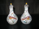 FIOLONS (BOUTEILLES) HUILE ET VINAIGRE EN FAIENCE OU PORCELAINE OPAQUE - Other & Unclassified