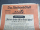 Zeitung Im 2. WK Vom 15.11.1941 Das Illustrierte Blatt / Frankfurter Illustrierte / Kriegspropaganda - German