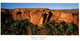 (QQ 46) Australia - NT  (21 X 10 Cm) Kings Canyon - The Red Centre