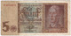 Germany 1942 - 5 Marek; Ser. P [Kr. 186b] - 5 Reichsmark