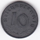 10 Reichspfennig 1941 A BERLIN En Zinc - 10 Reichspfennig