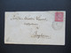 AD NDP GA Umschlag Aufbrauchsausgabe 1 Groschen Auf Preussen GA Umschlag U28 Stempel K2 Cöln Bahnhof Nach Bergheim - Postal  Stationery