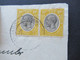GB Kolonie Uganda 1934 Großes Briefstück Mit Stempel Kilimanjaro T.P.O. DN Travelling Post Office - Kenya & Oeganda
