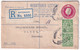 GB - 1927 - PERFORES Sur ENVELOPPE ENTIER RECOMMANDEE De NOTTINGHAM => GOTHA (GERMANY) - Gezähnt (perforiert)