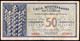 Italy,50 Dracme ND 1941 (Greece PM3 - Italy Cassa Mediterranea Di Credito Per La Grecia ) WWII,as Scan - Ocupación Italiana Egenea